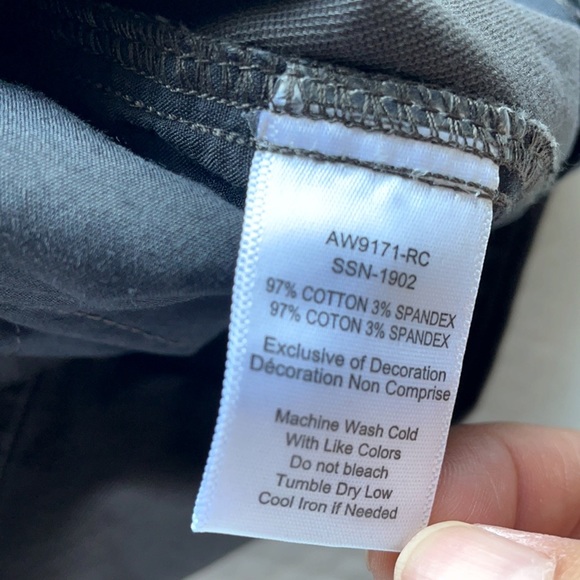 ATM Stretch Cotton Distressed Cargo Pants - Picture 7 of 16